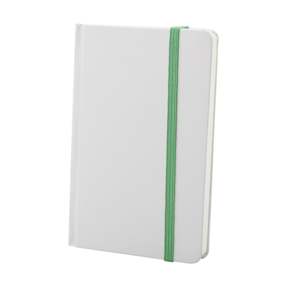 Pendula A6 - Notizbuch - grün/weiß