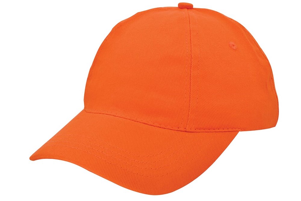 Nilton's Brushed Promo Cap, 260 g/m² - Orange (PMS 165c) / Orange