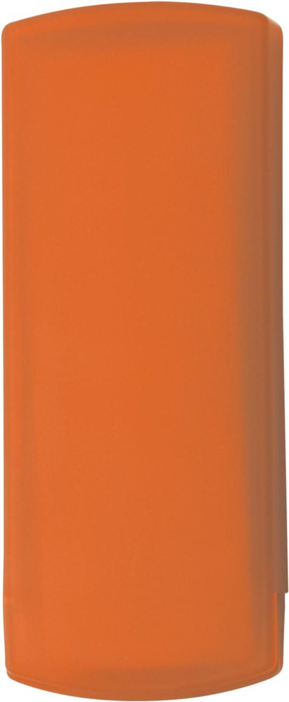 Pflasterbox aus Kunststoff Pocket - orange